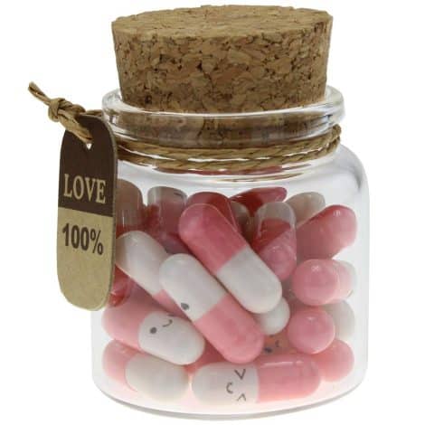 25 capsule con messaggi d’amore per regalo San Valentino, compleanno, anniversario, festa della mamma/papà, idee per lui/lei.