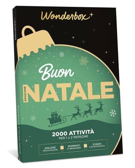 Wonderbox Cofanetti Regalo – Gioia Natalizia – Sentimenti (Buon Natale!)