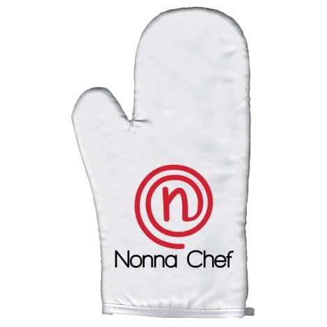 Il mio guanto da forno personalizzato per cucinare come i Nonni e le Nonne Chef, misura 28×18.