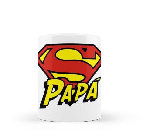 Tazza Super Papà: Regalo ideale per la festa dei papà, grande qualità.