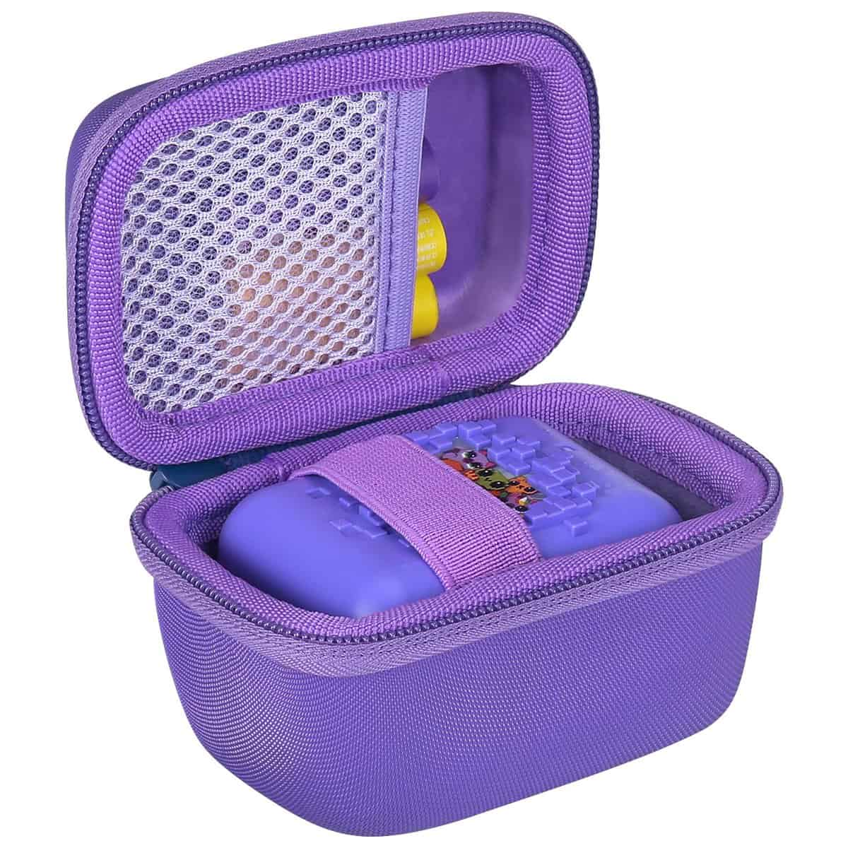 co2CREA cassa custodia borsa per Bitzee Animale Elettronico Virtuale(solo scatola,Case Only) (Viola)