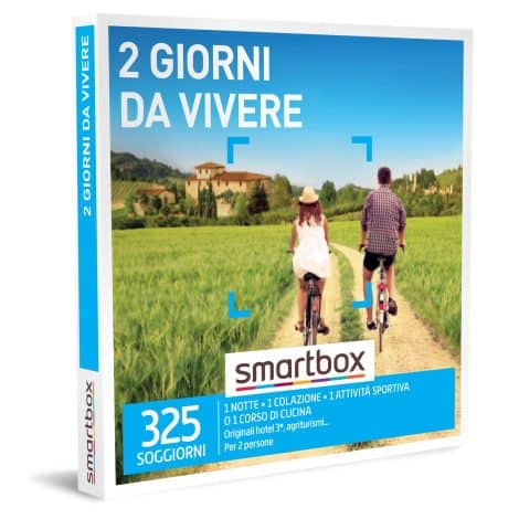 Smartbox – Esperienza di 48 ore – Regalo per una coppia: 1 notte con colazione e attività per 2 persone, Idea regalo unica.