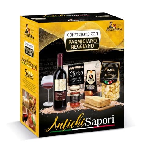 Kit Natalizio Regalidea Sapori Parmigiano – 5 pezzi